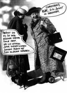 Otro de los carteles impresos para la promoción del Chaos-Tage de Hannover