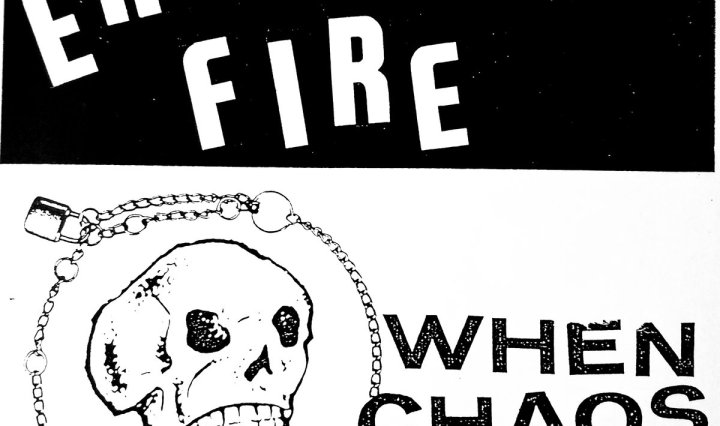 'When Chaos Calls' EP (2019) de Enemy Fire (Oi! & Punk, California)