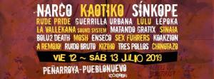 Cartel del Festival A Pico y Pala 2019