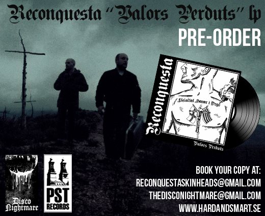 Reconquesta: 'Valor Perduts' pre-order (PST & Disco Nightmare, 2019)