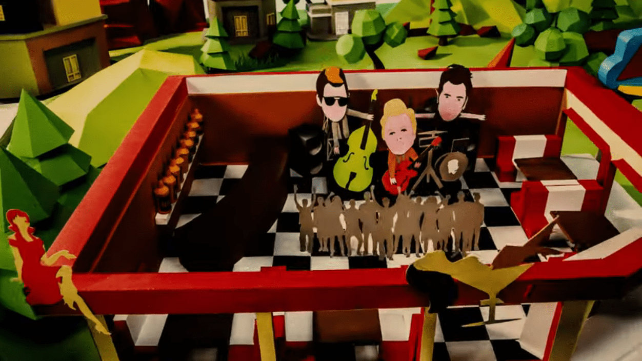 Vídeo de "Cat Fight (Over A Dog Like Me" de Stray Cats, de su disco '40' (2019)