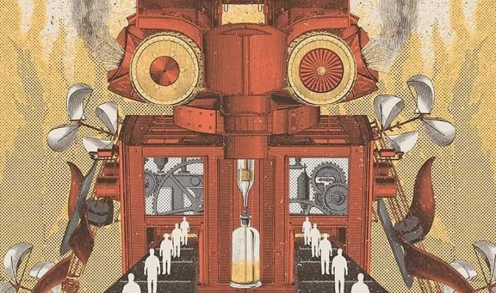 Portada de 'Mongo Machine', disco de Bad Mongos publicado por Bcore Disc en 2019