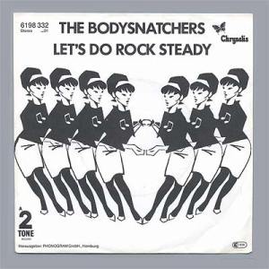 Portada edición alemana "Let's Do rock Steady" de The Bodysnatchers