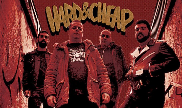 Hard & Cheap: Hardcore/Punk band from Madrid (Spain) with members of The Bad Bloods, Tensión & Tony Galento.
