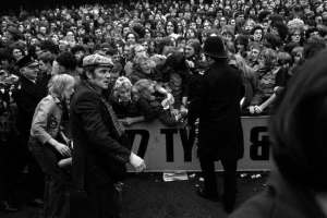 West Ham United vs Manchester United, Upton Park, Londres, octubre de 1975