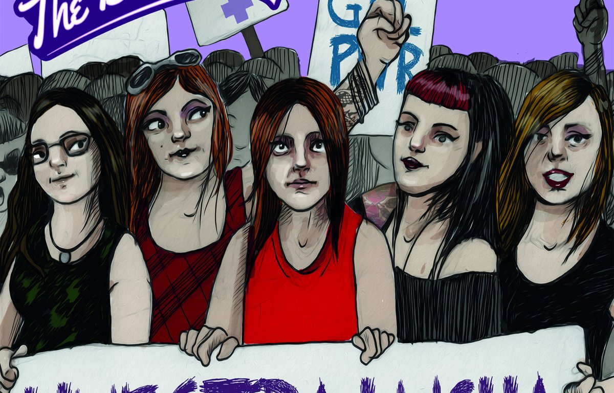 Portada de 'Nuestra lucha', EP de debut de The Brassieres