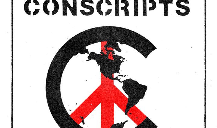 Portada del primer disco de The Conscripts: anarcopunk desde Montreal, Canadá