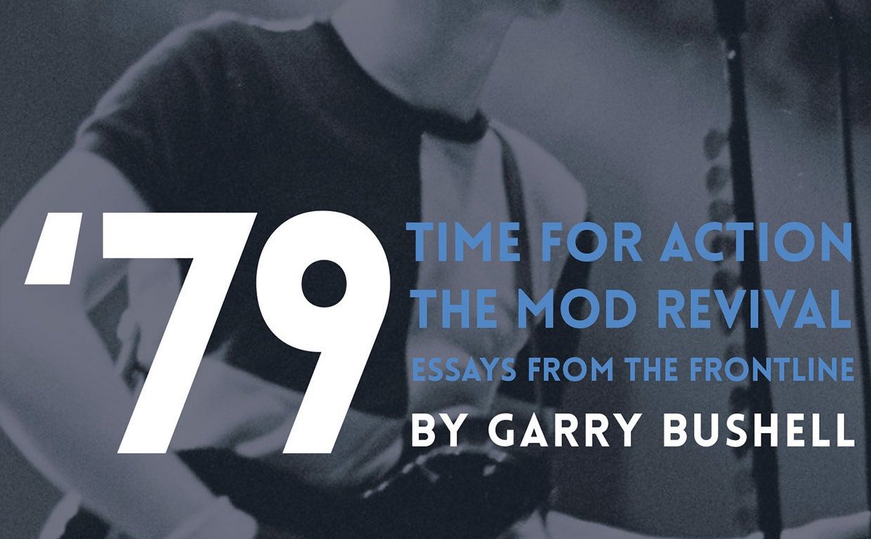 'Time For Action - the story of the mod revival' de Garry Bushell, portada de Paul Weller