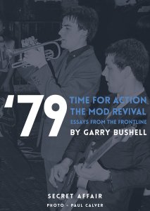 'Time For Action - the story of the mod revival' de Garry Bushell, portada de Secret Affair