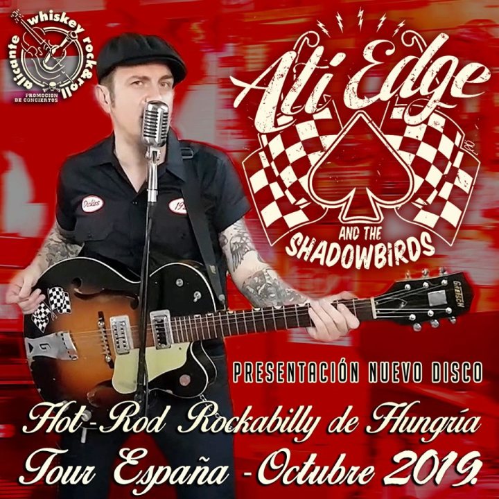 Cartel del tour de Ati Edge & The Shadowbirds
