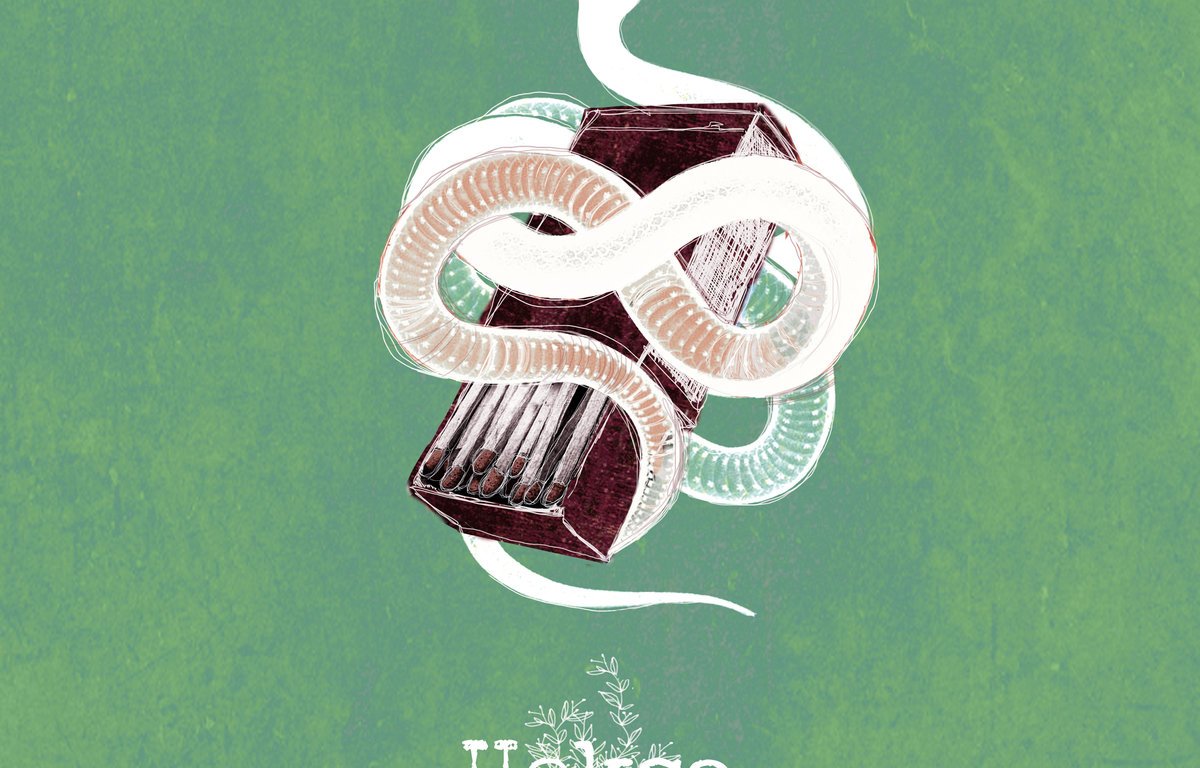 Portada del disco 'Cenizas' de Heksa, editado en 2019