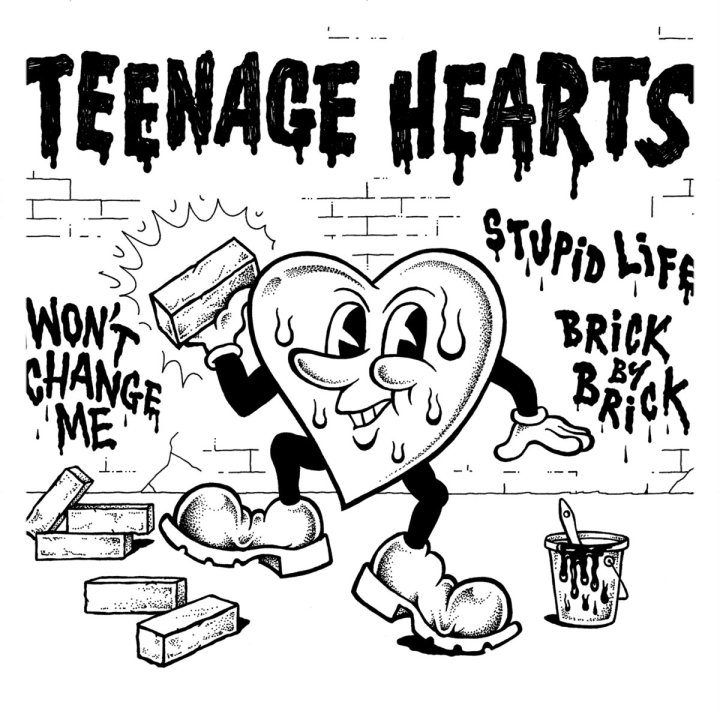 EP de Teenage Hearts, publicado por Primator Crew y Tough Ain't Enough Records en septiembre de 2019