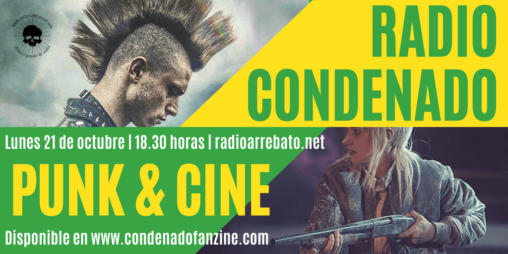 En el #4 programa de Radio Condenado hablamos de Punk & Cine, centrándonos en las películas Bomb City y Green Room, así como en el documental 'The Dicks From Texas', además hablamos con los organizadores del Ke Kaña Fest
