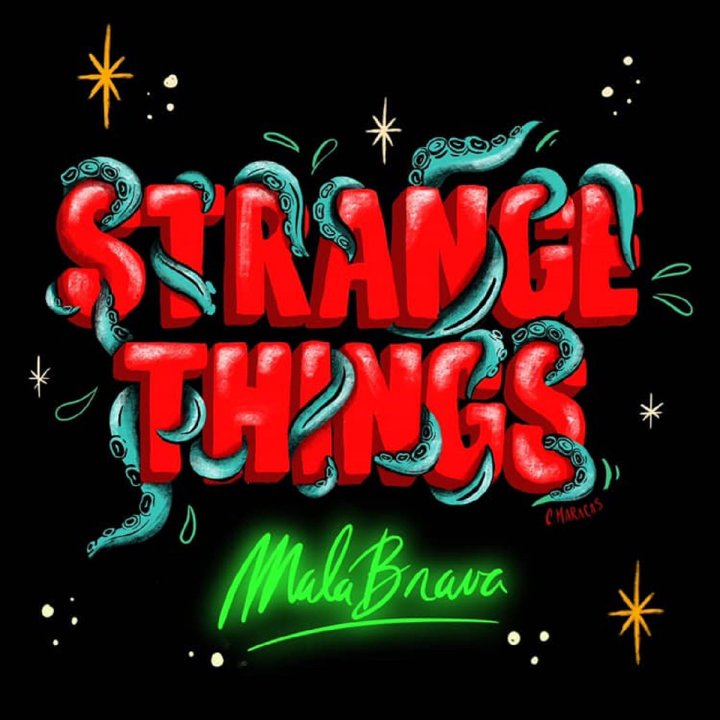 Portada de 'Strange Things' (Snap, 2019) de MalaBrava