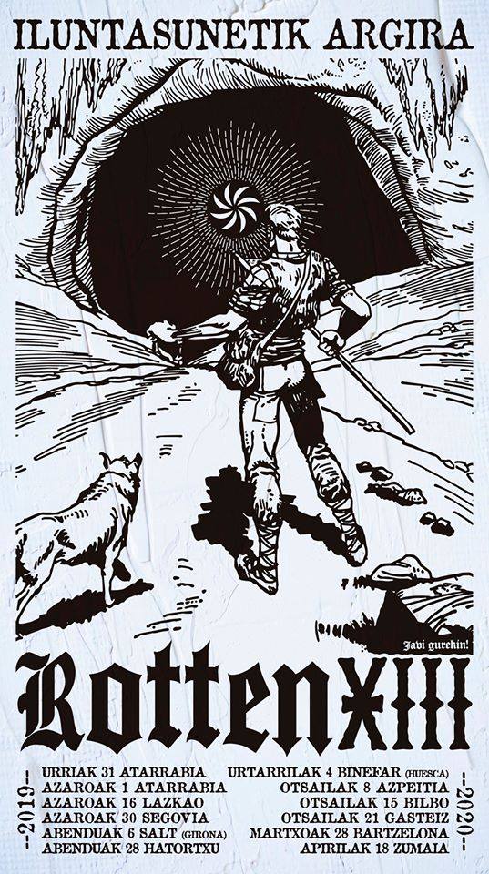 Próximos conciertos para Rotten XIII en 2019 y 2020