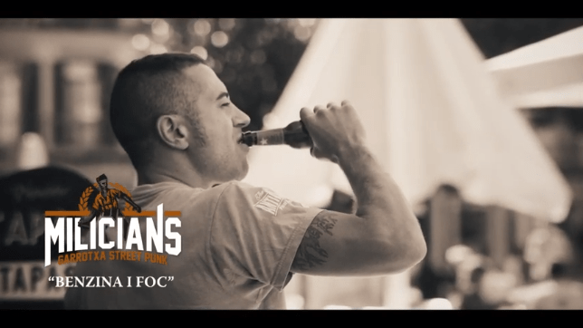 Vídeo de la canción de "Benzima i Foc" del disco del mismo título de Milícians.