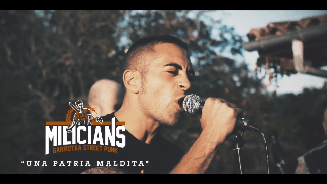 Milícians: "Una patria maldita", vídeo extraído de su nuevo EP 'Benzina i Foc' (2020)