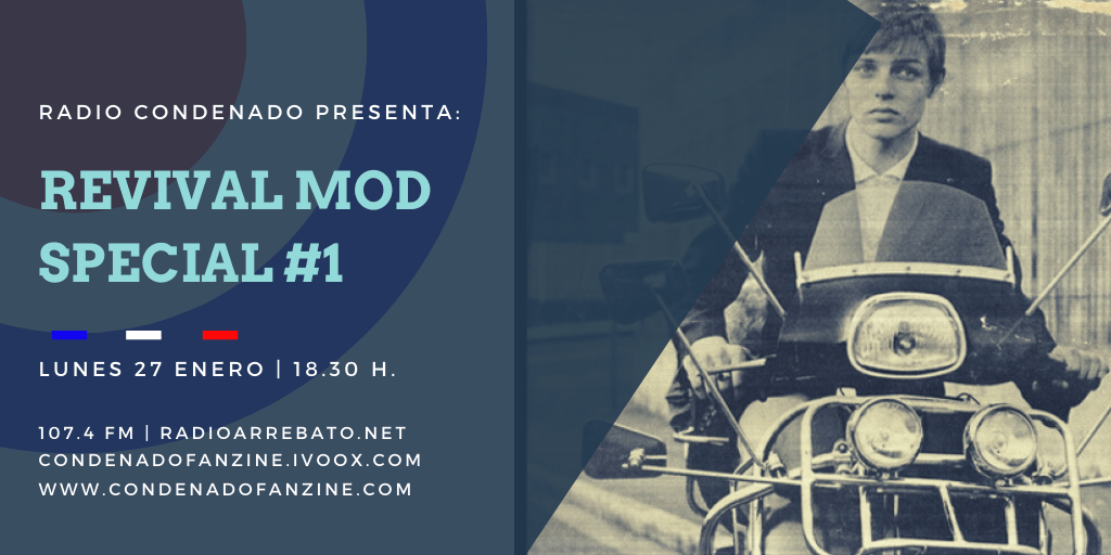 Radio Condenado #16 repasa lo más importante del revival mod británico y os cuenta los motivos tanto de su auge a finales de los 70s como de su decadencia al comienzo de la década de los 80s.