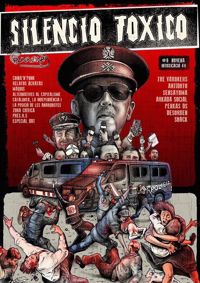 Portada del número #9 del fanzine Silencio Toxico (2020)