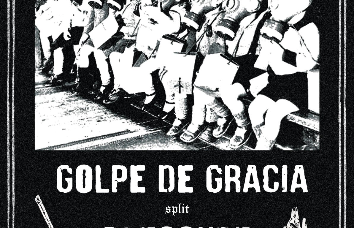 Portada del split entre Golpe de Gracia y Blessure (2020)