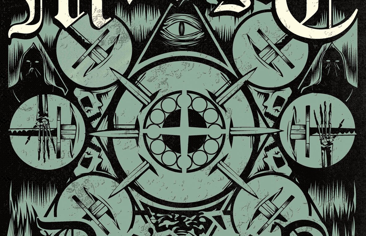 Portada de 'Desgràcia' EP de Mastegot, publicado en 2020 por Tesla Music, H-Records y Catalina Tapes