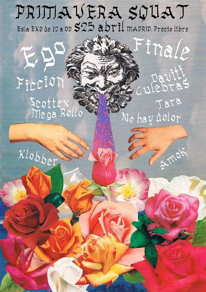 Cartel Primavera Squat @ Eko, Carabanchel (Madrid) el sábado 25 de abril de 2020