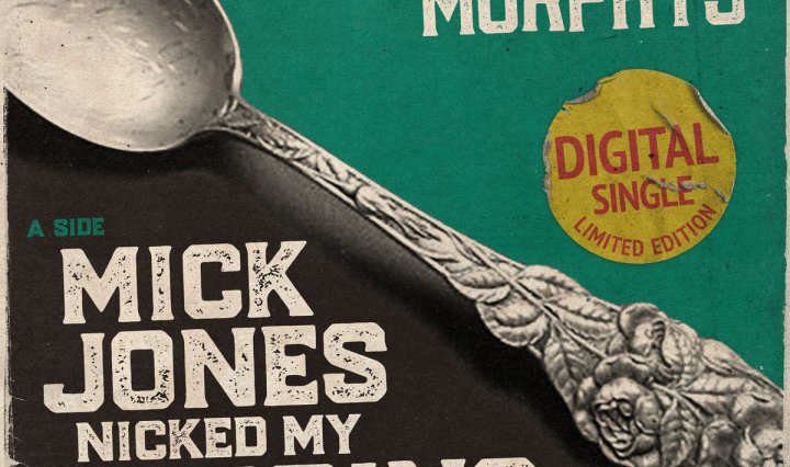 Portada del single digital de Dropkick Murphys: Mick Jones Nicked My Pudding / James Connolly