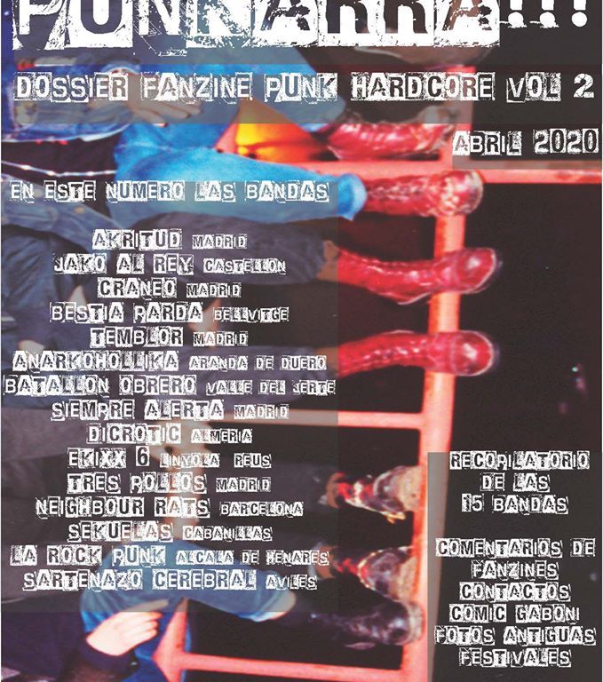 Punkarra!!!: Dossier Fanzine Punk Hardcore Vol. 2
