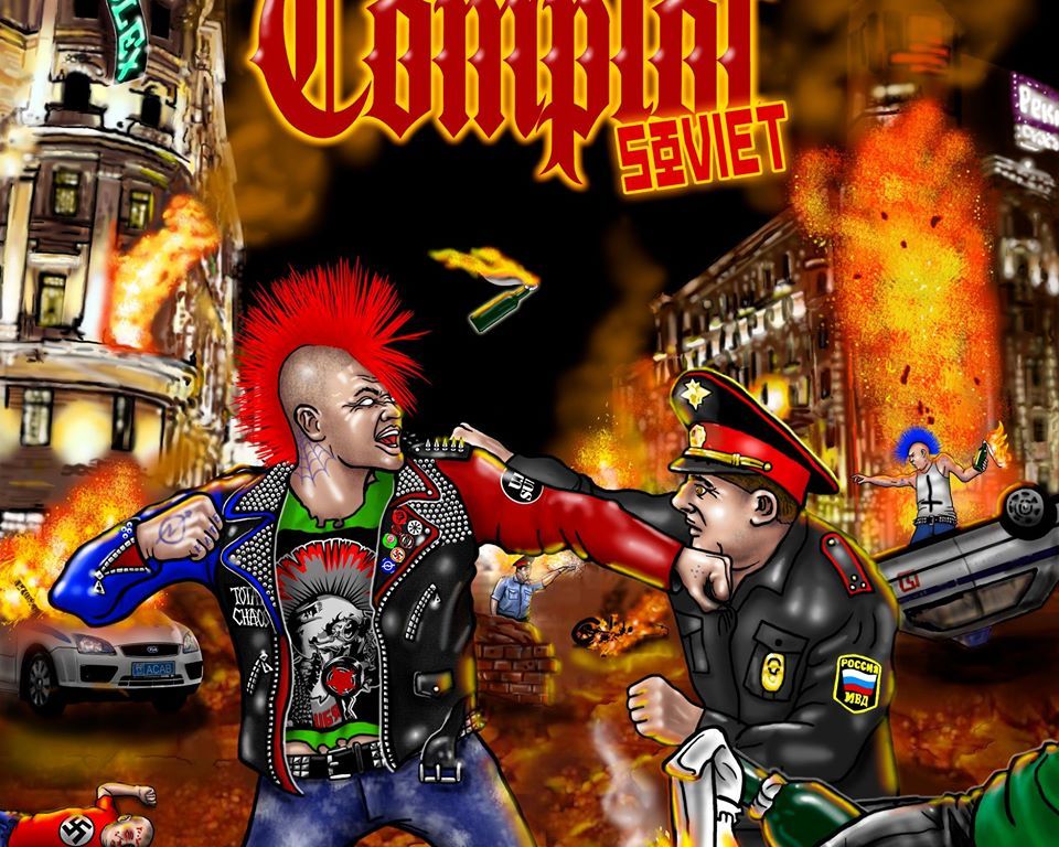 Portada de 'Moscow Resist" de Complot Soviet (2020)