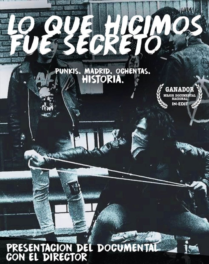 Cartel del documental 'Lo que hicimos fue secreto'