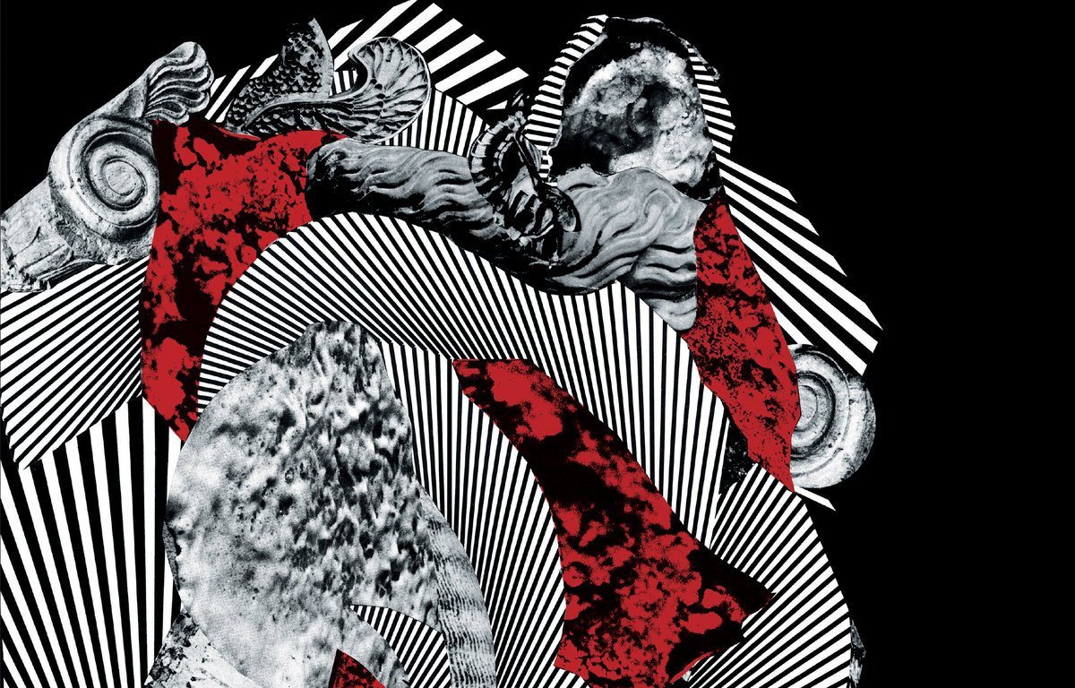 Portada del disco 'Storm' (Artoffact Records, 2020) de Ötzi, dark post-punk from Oakland (California)