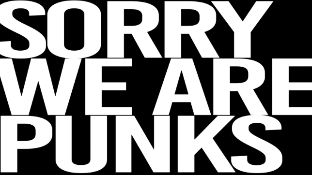 Vídeo de "Sorry We Are Punks" de Sugus, de su disco '1995' (2018)