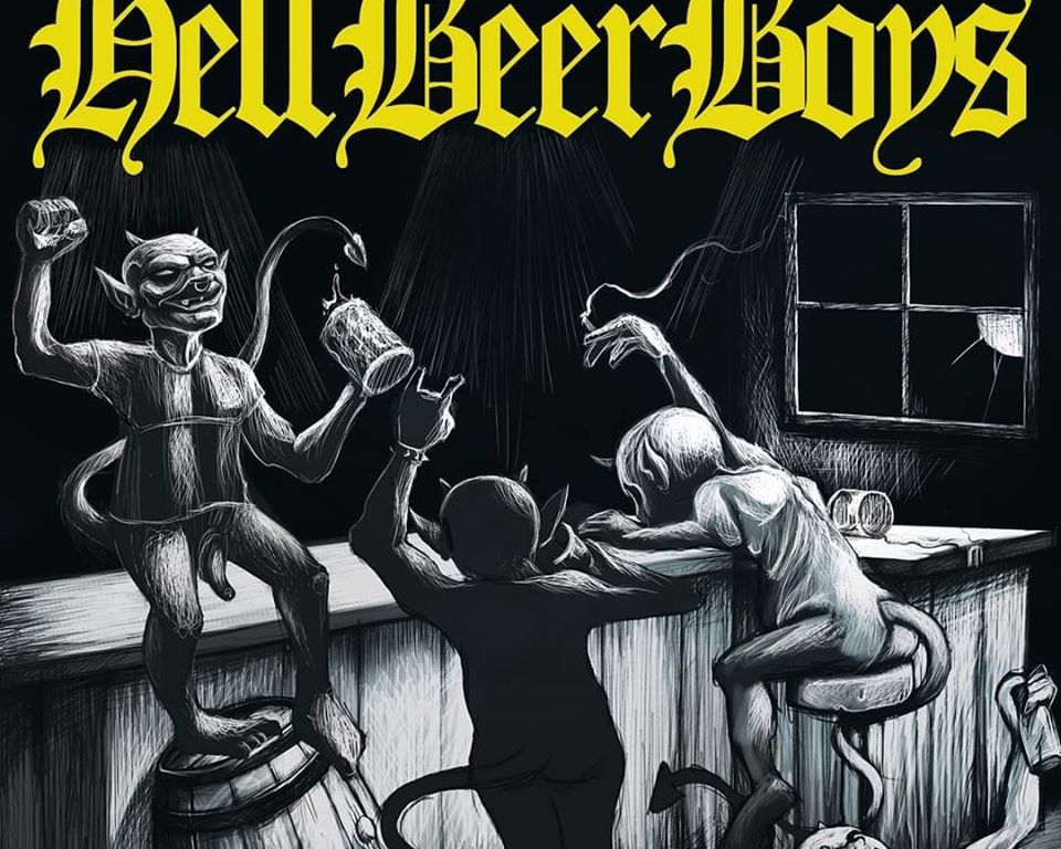 Edición en vinilo de 'Ratas Del Oria' de Hell Beer Boys realizada por Malmai Records (2020)