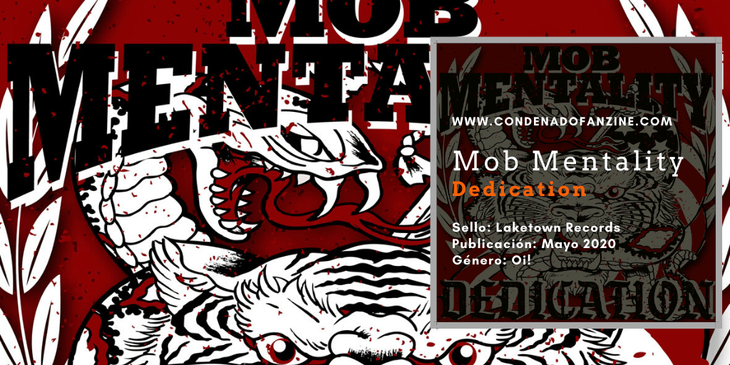 Review de 'Dedication' (Laketown Records, 2020) de Mob Mentality