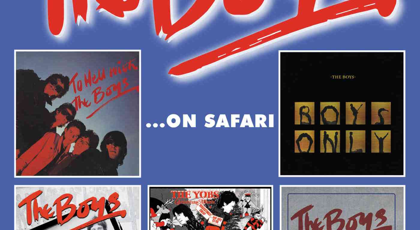 'The Boys On Safari': 5 cd box set (Captain Oi!, 2020)