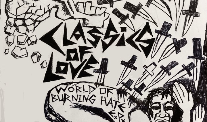 Portada de 'World Burn of Hate' EP de Classics of Love (2020)