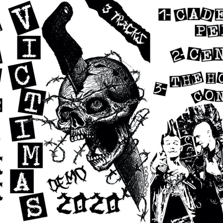 Portada de 'Demo 2020' de Víctimas (Punk desde Antioquia, Colombia)