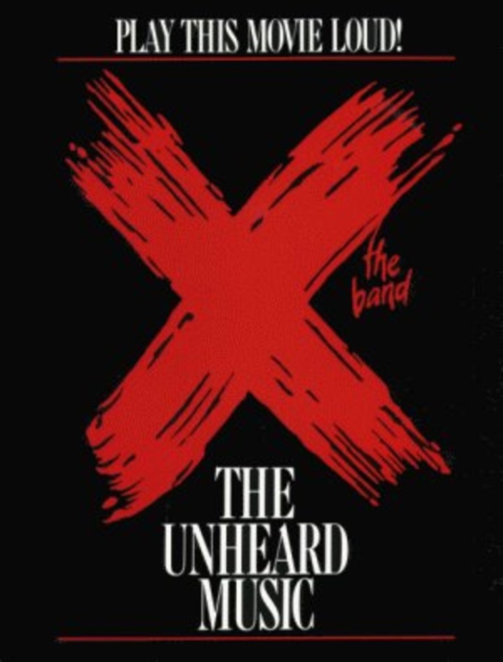 Cartel del documental X - The Unheard Music (1986)