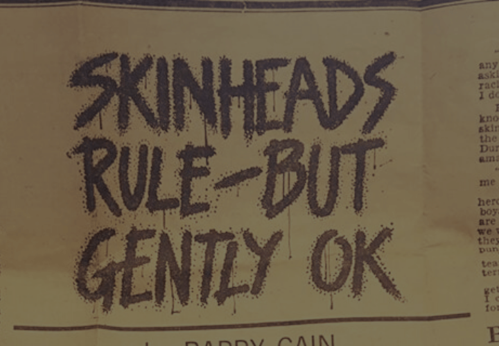 Artículo 'Skinheads Rule-But Gently OK' de Condenado Fanzine