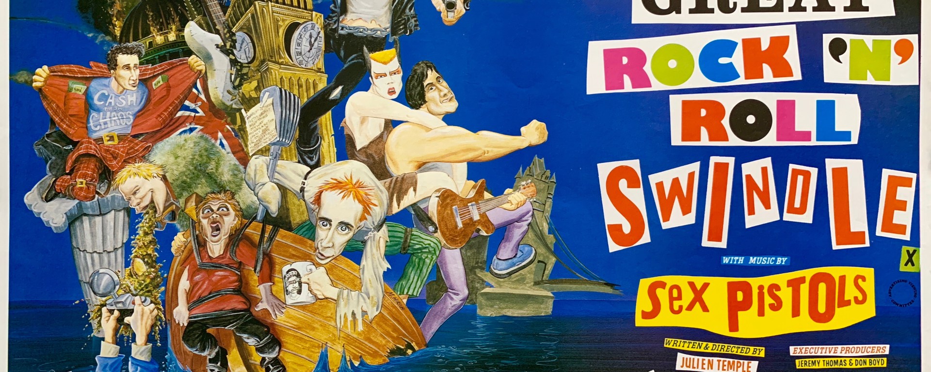 Poster de 'The Great Rock 'n' Roll Swindle' (1980)