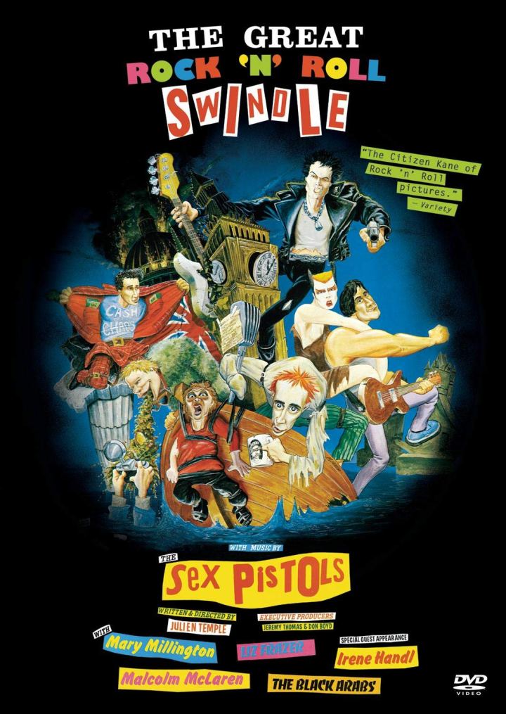 Cartel de 'The Great Rock 'n' Roll Swindle' (1980)