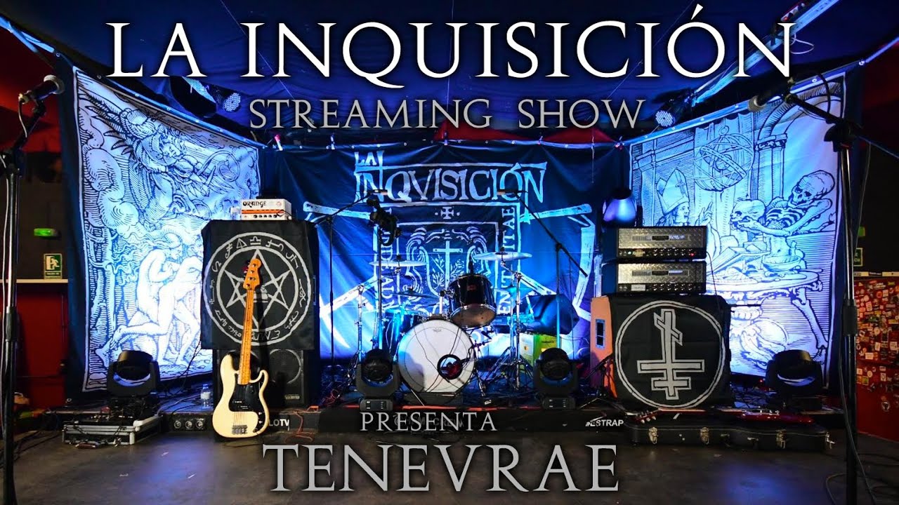 La Inquisición: Vídeo de presentación de su nuevo disco 'Tenevrae' (2020)