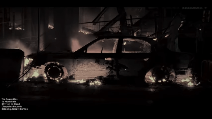 Vídeo de la canción "So Much Hate" de The Casualties (2020)