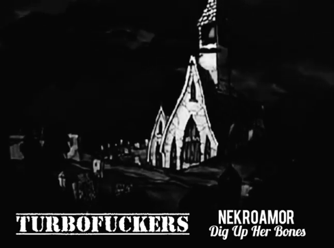 Otra de las aportaciones al disco tributo a Misfits, Covers Among Us, es la que han realizado TurboFuckers versionando "Dig Up Her Bones" rebautizada como "Nekroamor". 