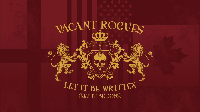 "Let It Be Written (Let It Be Done)" de Vacant Rogues, procedente de su EP 'Brothers In Arms' (KB Records, 2020)