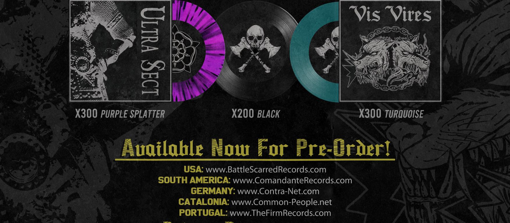 Split entre Vis Vires y Ultra Sect (Diciembre, 2020)