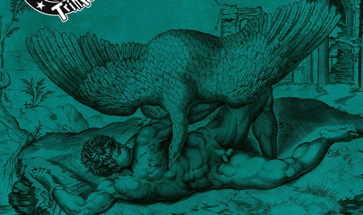 Portada del miniLP 'Vierundsiebzigtausend' de Gewohnheitstrinker (Randale Records, 2021)