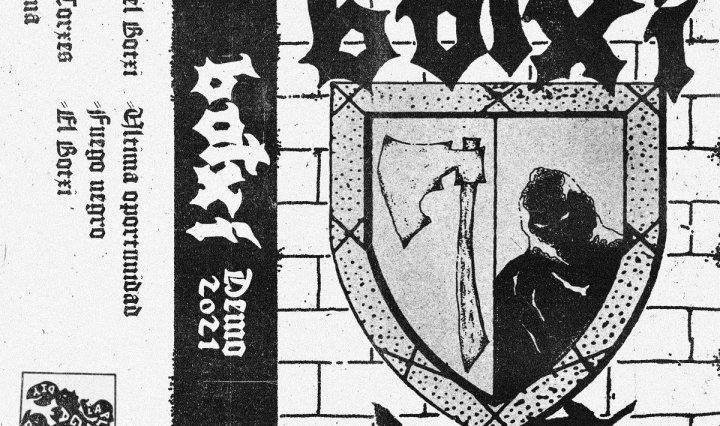 Portada de 'Demo 2021' de Botxí, editada en cassette por Mata La Música y La Plaga DIY (2021)