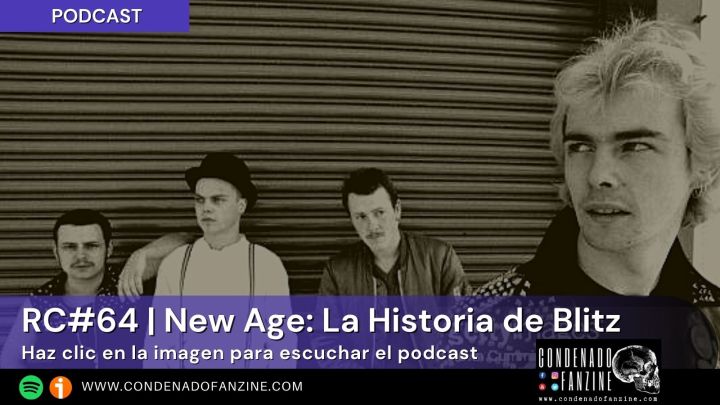 Pincha en este imagen para escuchar Radio Condenado Podcast #64 | New Age: La historia de Blitz