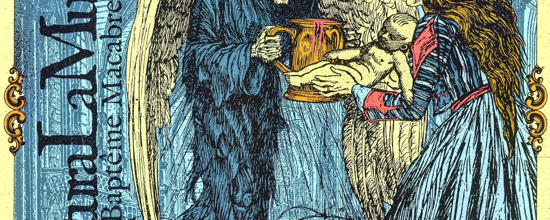 Portada del EP 'Baptême Macabre' de Ventura La Muerte (2021)